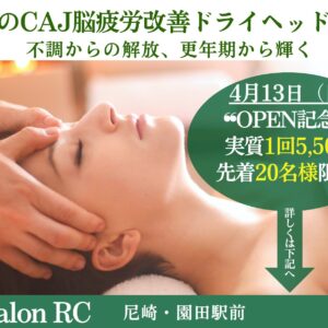 至福のCAJ脳疲労改善ドライヘッドケア　不調からの解放、更年期から輝く
